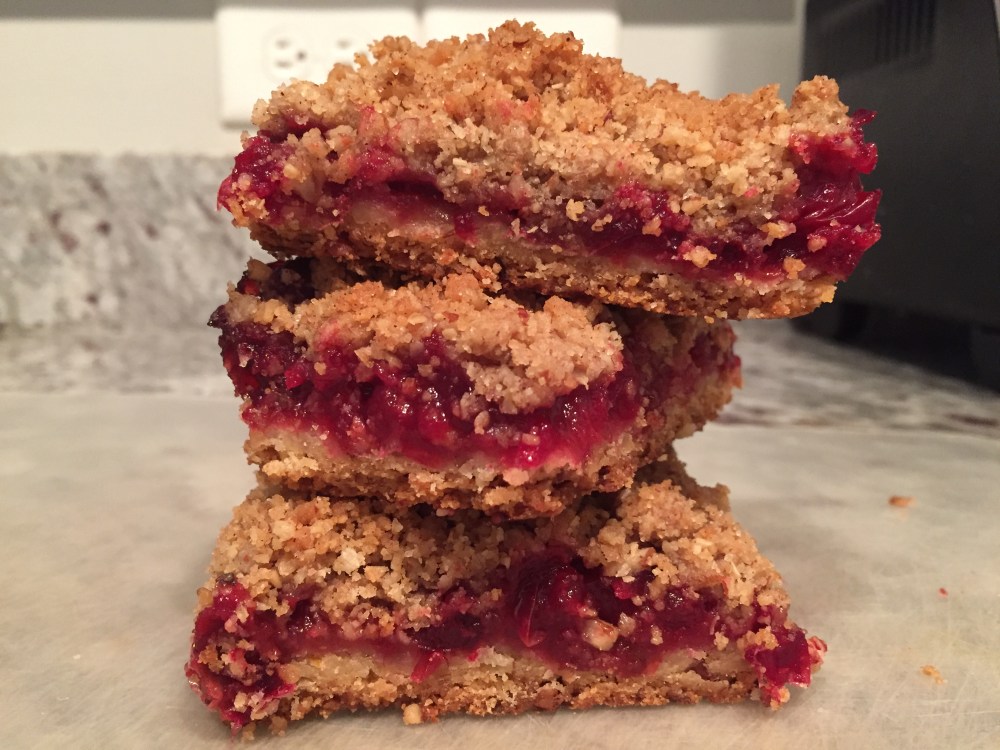 Cranberry Pie Bars