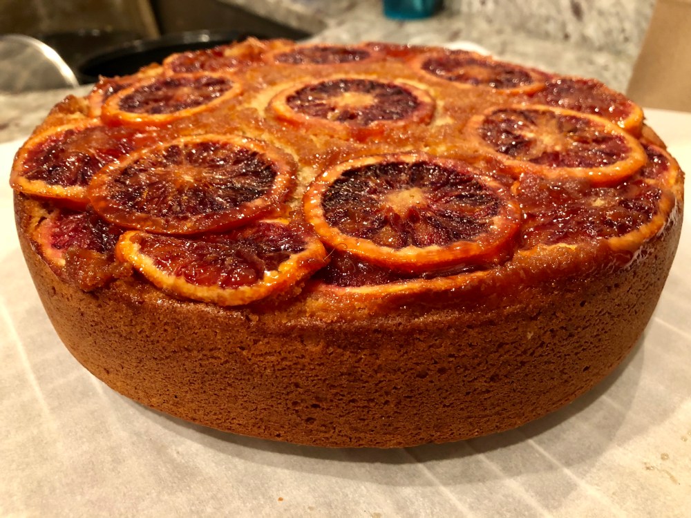 Blood Orange Upside Down Cake